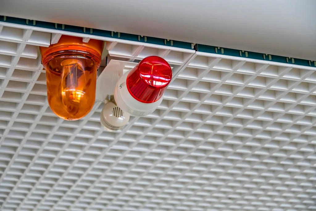 Security alarm system control panel
